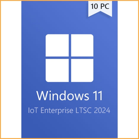 Windows 11 IoT Enterprise LTSC 2024 Key - 10 PCs  
