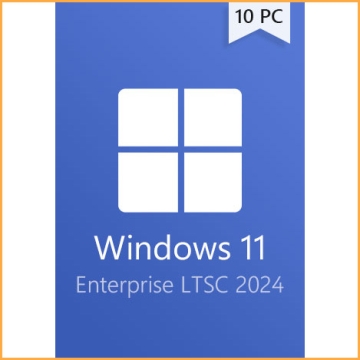 Windows 11 Enterprise LTSC 2024 Key - 10 PCs